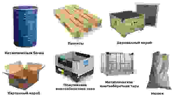 Тара для перевозки грузов в Ефремове