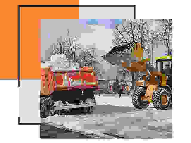 Вывоз снега в Ефремове